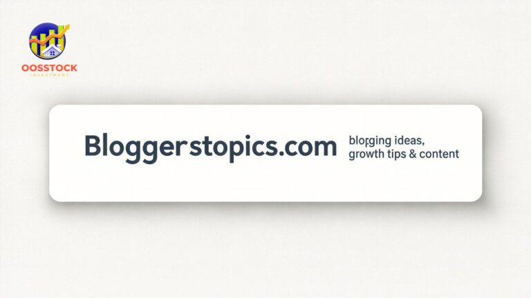 Bloggerstopics.com blogging ideas, growth tips & content